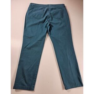 Brooks brothers red fleece teal career casual trousers size 10 *